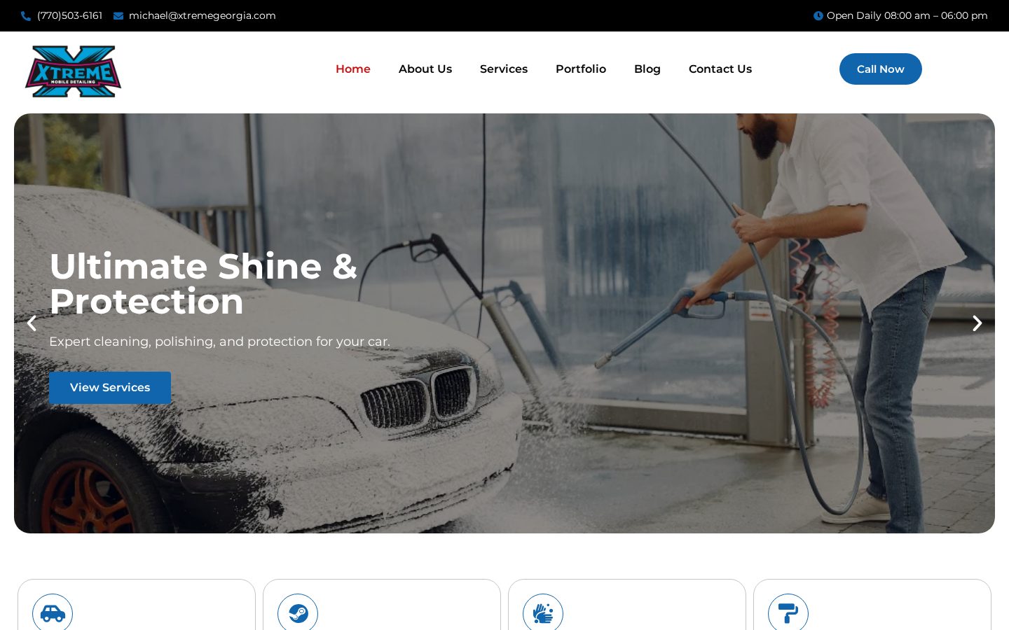 Xtreme Georgia homepage hero